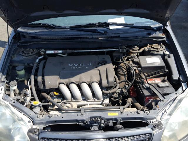 2T1BY32E45C348182 - 2005 TOYOTA COROLLA XR 灰色 照片 7