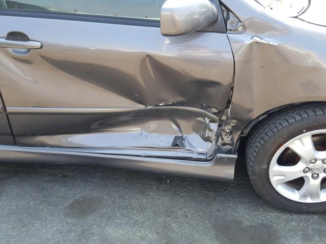 2T1BY32E45C348182 - 2005 TOYOTA COROLLA XR 灰色 照片 9