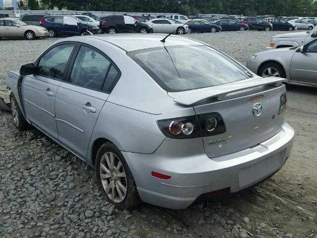 JM1BK12F971744503 - 2007 MAZDA 3 I SILVER photo 3