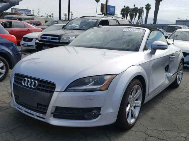 TRUMF38J981017440 - 2008 AUDI TT 2.0T SILVER photo 2