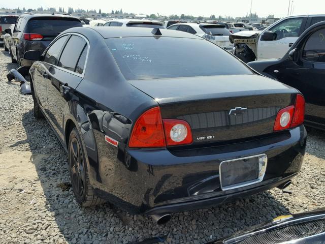 1G1ZB5E06CF287409 - 2012 CHEVROLET MALIBU LS შავი ფოტო 3