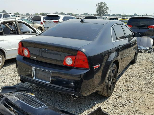 1G1ZB5E06CF287409 - 2012 CHEVROLET MALIBU LS შავი ფოტო 4