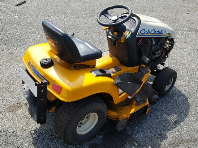 3429605461 - 2007 CUB LAWN MOWER YELLOW photo 4