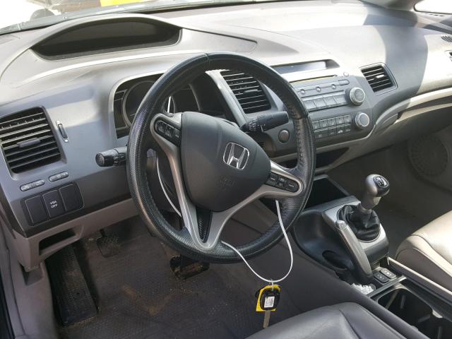 2HGFA15919H318028 - 2009 HONDA CIVIC EXL 灰色 照片 9