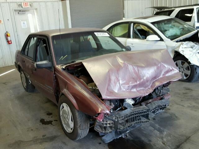 1G1JC544XP7224537 - 1993 CHEVROLET CAVALIER V MAROON photo 1