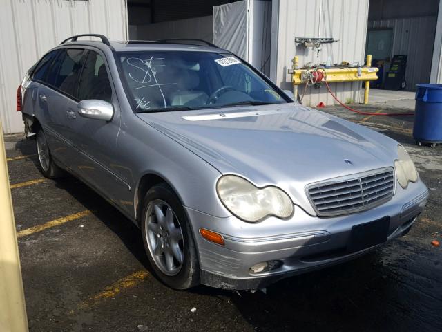 WDBRH61J63F340862 - 2003 MERCEDES-BENZ C 240 SPOR SILVER photo 1