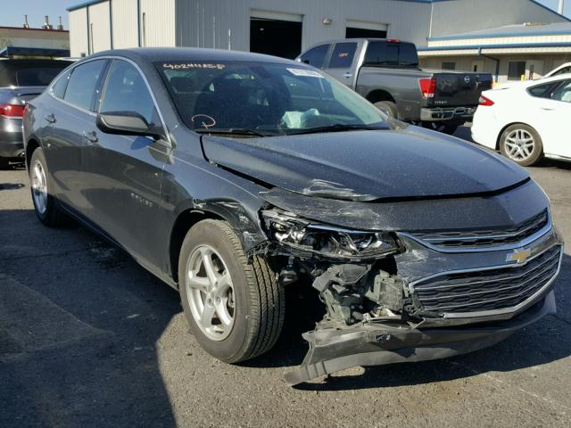 1G1ZB5ST8JF203361 - 2018 CHEVROLET MALIBU LS გრაფიტი ფოტო 1