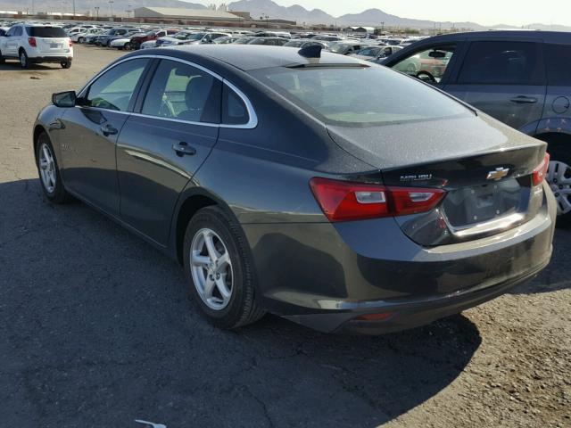 1G1ZB5ST8JF203361 - 2018 CHEVROLET MALIBU LS გრაფიტი ფოტო 3