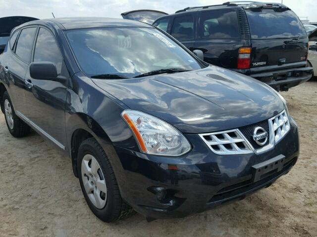 JN8AS5MT6CW600186 - 2012 NISSAN ROGUE BLACK photo 1