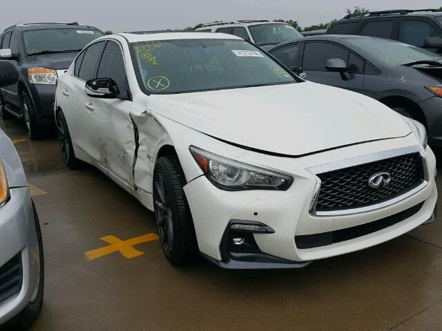 JN1EV7AP1GM300356 - 2016 INFINITI Q50 PREMIU WHITE photo 1