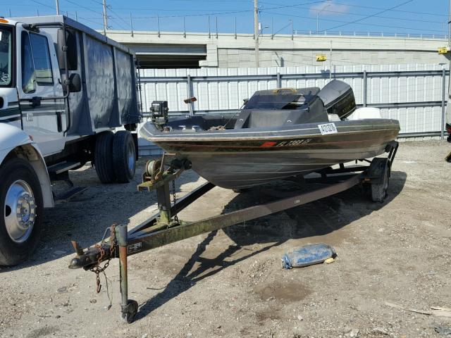 BVLA96FNG990 - 1990 COBI BASS BOAT GRAY photo 2