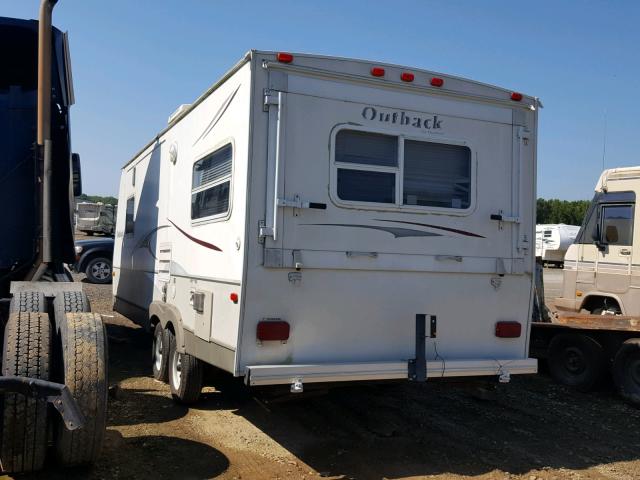 4YDT23K277B451090 - 2007 OUTB TRAVEL TRL WHITE photo 3