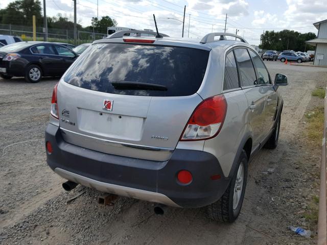 3GSDL43N98S523744 - 2008 SATURN VUE XE SILVER photo 4