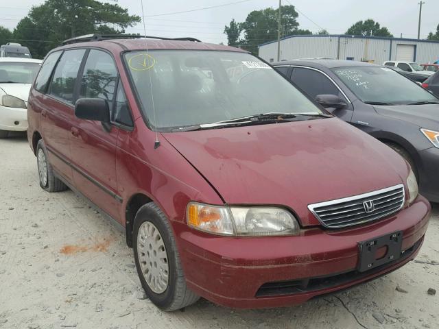 JHMRA186XTC010765 - 1996 HONDA ODYSSEY BA MAROON photo 1