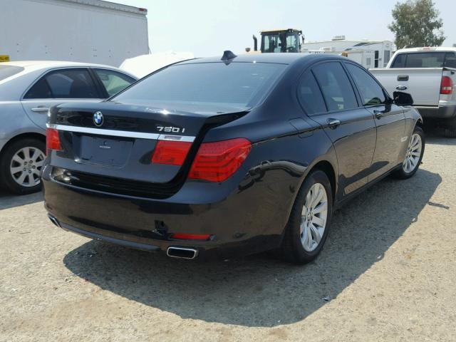 WBAKA83569CY33189 - 2009 BMW 750 I BLACK photo 4