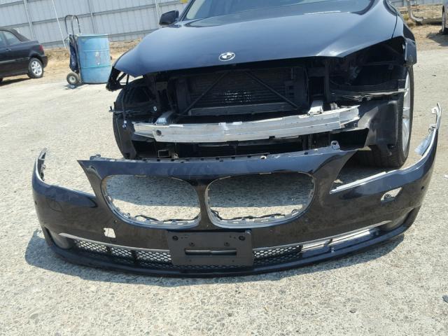 WBAKA83569CY33189 - 2009 BMW 750 I BLACK photo 9