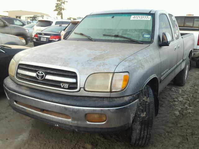 5TBRT34122S274697 - 2002 TOYOTA TUNDRA ACC GRAY photo 2