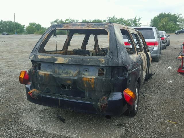 5FNRL18704B040866 - 2004 HONDA ODYSSEY EX BLACK photo 4