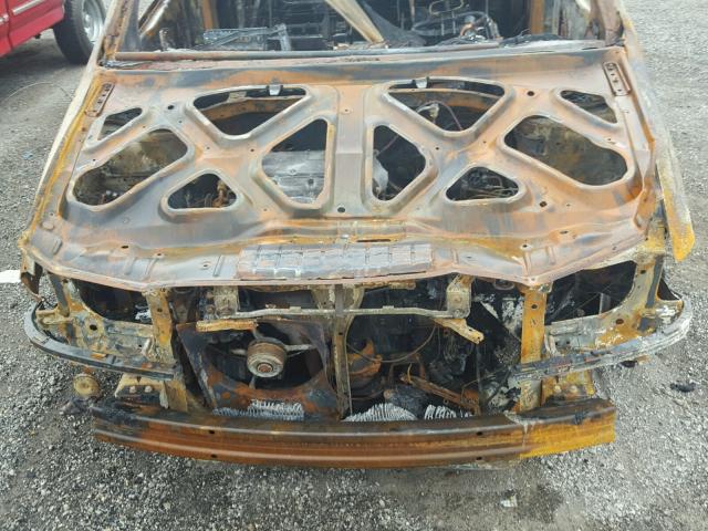 5FNRL18704B040866 - 2004 HONDA ODYSSEY EX BLACK photo 7