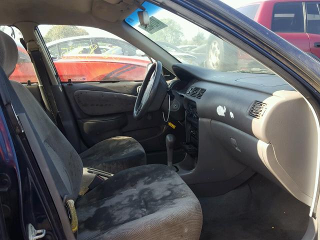 1Y1SK5282WZ442927 - 1998 CHEVROLET GEO PRIZM 蓝色 照片 5