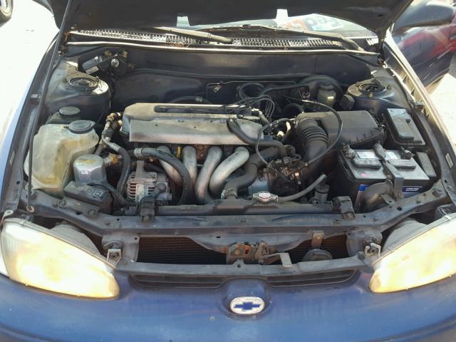 1Y1SK5282WZ442927 - 1998 CHEVROLET GEO PRIZM 蓝色 照片 7