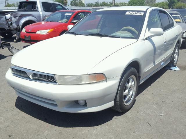 4A3AA46G71E081366 - 2001 MITSUBISHI GALANT ES GRAY photo 2