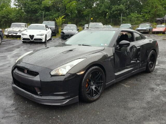 JN1AR5EF5AM230196 - 2010 NISSAN GT-R BASE BLACK photo 2