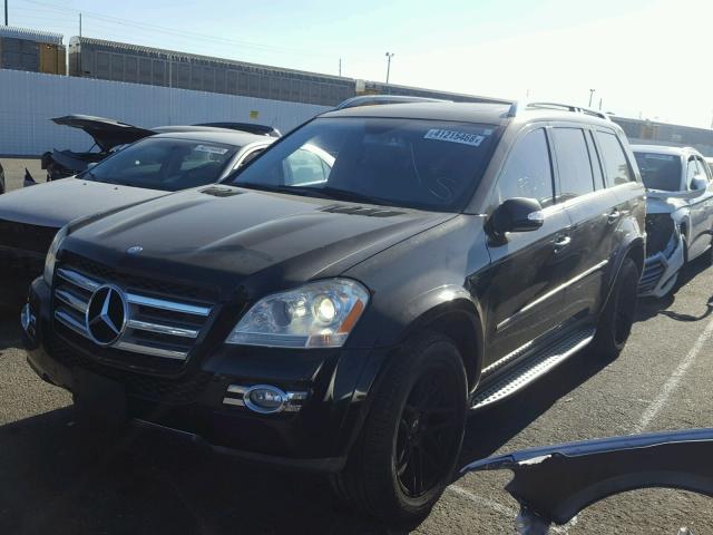 4JGBF86E78A326761 - 2008 MERCEDES-BENZ GL 550 4MA BLACK photo 2