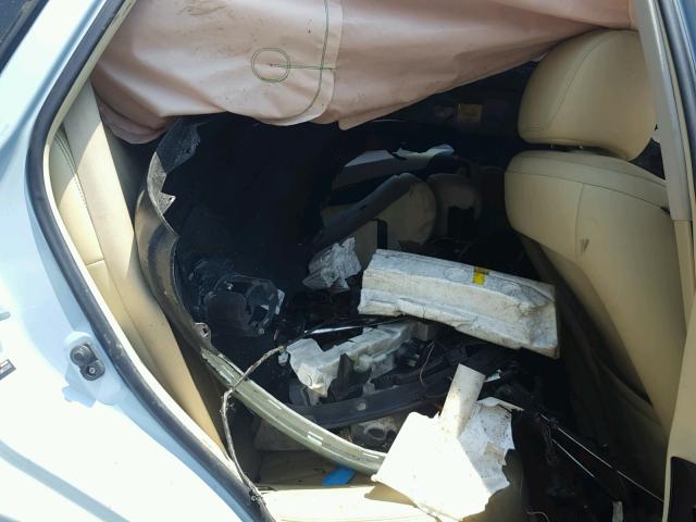 JN1AJ0HR7BM852042 - 2011 INFINITI EX35 BASE BLUE photo 6