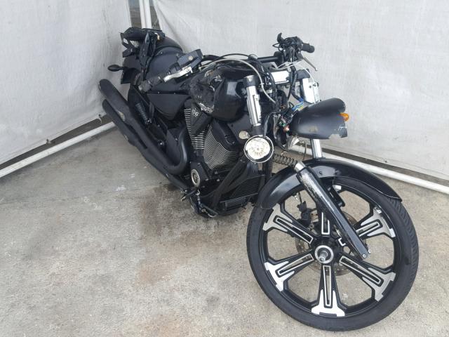 5VPGA36NXE3037760 - 2014 VICTORY MOTORCYCLES VEGAS 8-BA BLACK photo 1