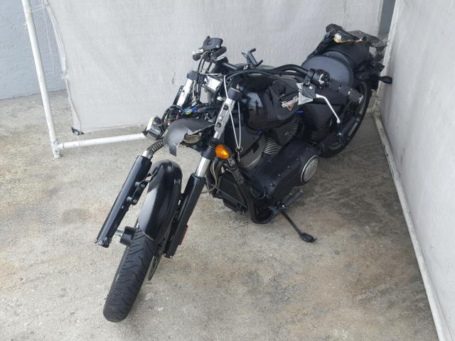 5VPGA36NXE3037760 - 2014 VICTORY MOTORCYCLES VEGAS 8-BA BLACK photo 2