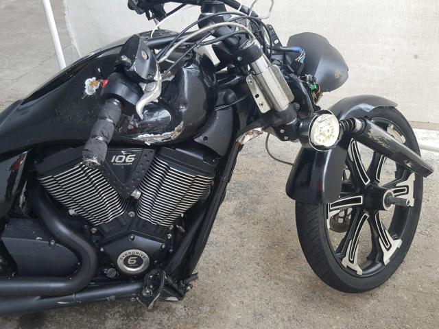 5VPGA36NXE3037760 - 2014 VICTORY MOTORCYCLES VEGAS 8-BA BLACK photo 9