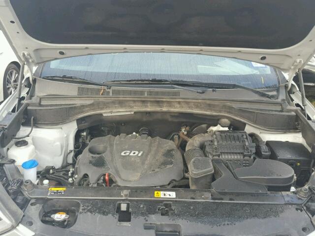 5XYZT3LB9GG342029 - 2016 HYUNDAI SANTA FE S 银色 照片 7