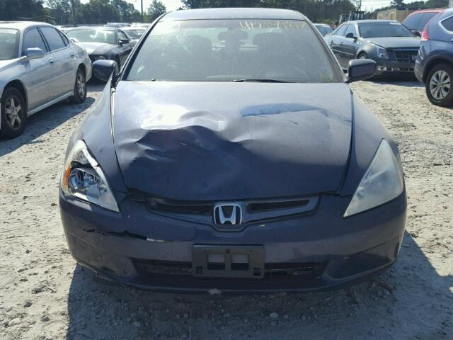 1HGCM56344A148041 - 2004 HONDA ACCORD LX BLUE photo 9