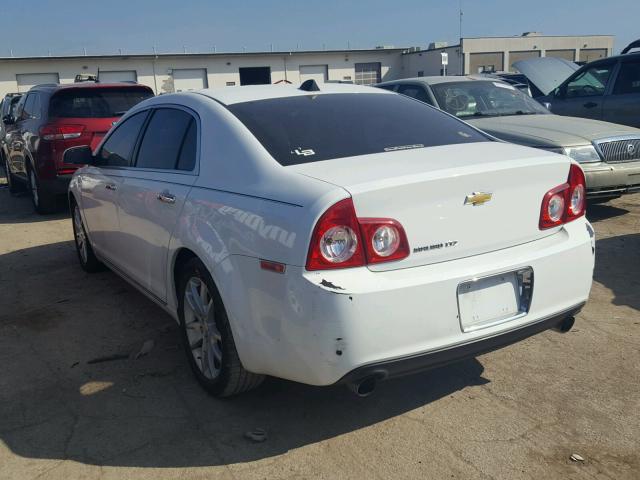 1G1ZG5E79CF277276 - 2012 CHEVROLET MALIBU WHITE photo 3