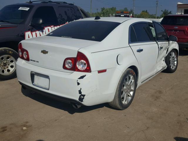 1G1ZG5E79CF277276 - 2012 CHEVROLET MALIBU WHITE photo 4