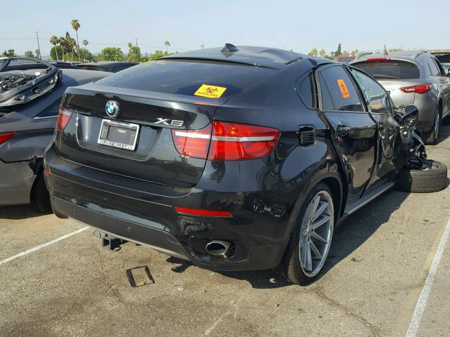 5UXFG2C56E0C45581 - 2014 BMW X6 XDRIVE3 BLACK photo 4