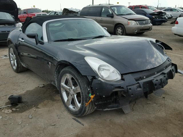 1G2MB35B77Y107750 - 2007 PONTIAC SOLSTICE BLACK photo 1