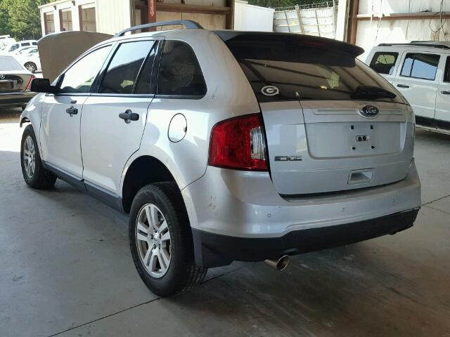 2FMDK3GC4BBB52650 - 2011 FORD EDGE Gümüş fotoğraf 3