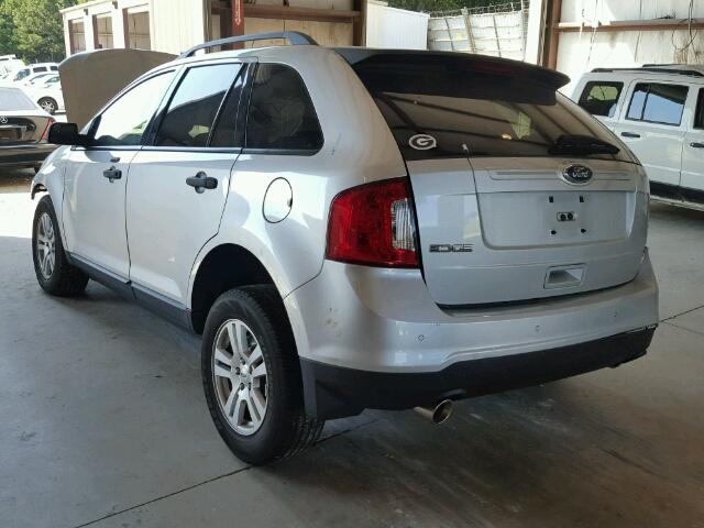 2FMDK3GC4BBB52650 - 2011 FORD EDGE SILVER photo 3