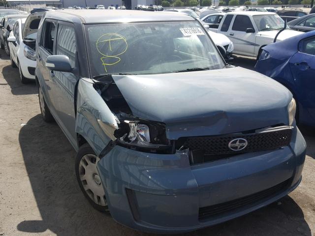 JTLKE50E481060411 - 2008 TOYOTA SCION XB Теңіз көгі фото 1