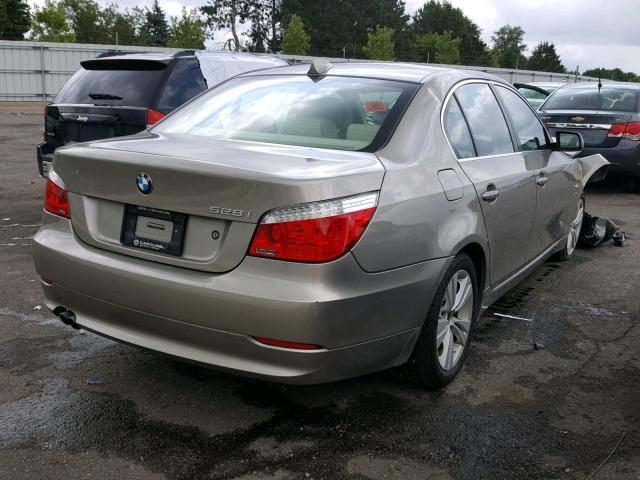 WBANV13569C155472 - 2009 BMW 528 XI TAN photo 4