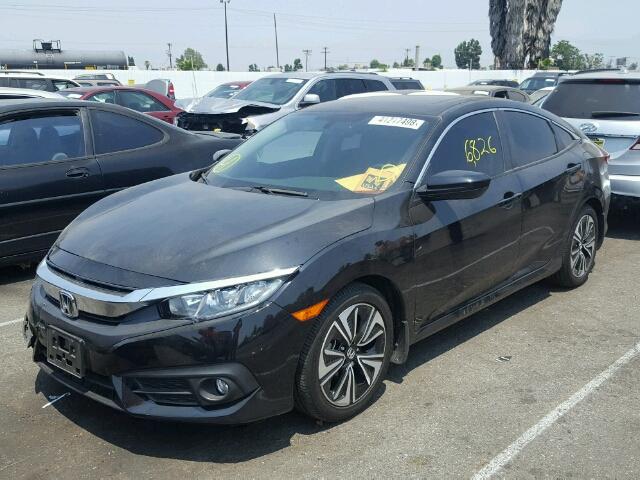 2HGFC1F76HH636443 - 2017 HONDA CIVIC EXL 黑色 照片 2