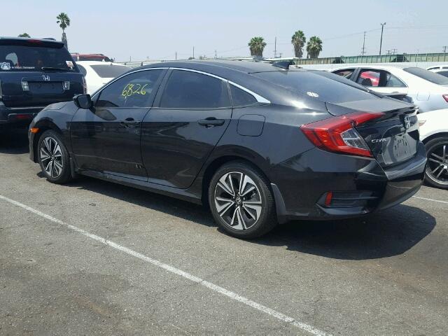 2HGFC1F76HH636443 - 2017 HONDA CIVIC EXL 黑色 照片 3