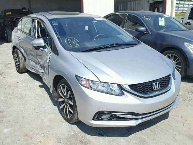 19XFB2F93FE090024 - 2015 HONDA CIVIC SILVER photo 1