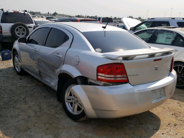 1B3CC5FB3AN171356 - 2010 DODGE AVENGER R/ SILVER photo 3