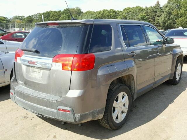 2CTALMEC5B6461182 - 2011 GMC TERRAIN BROWN photo 4