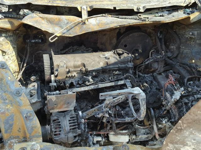 3VWCM21Y84M302881 - 2004 VOLKSWAGEN NEW BEETLE დამწვარი ფოტო 7