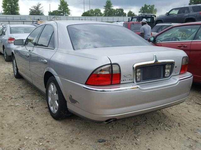 1LNHM86S84Y628535 - 2004 LINCOLN LS 银色 照片 3