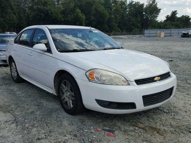 2G1WG5EK7B1209538 - 2011 CHEVROLET IMPALA WHITE photo 1